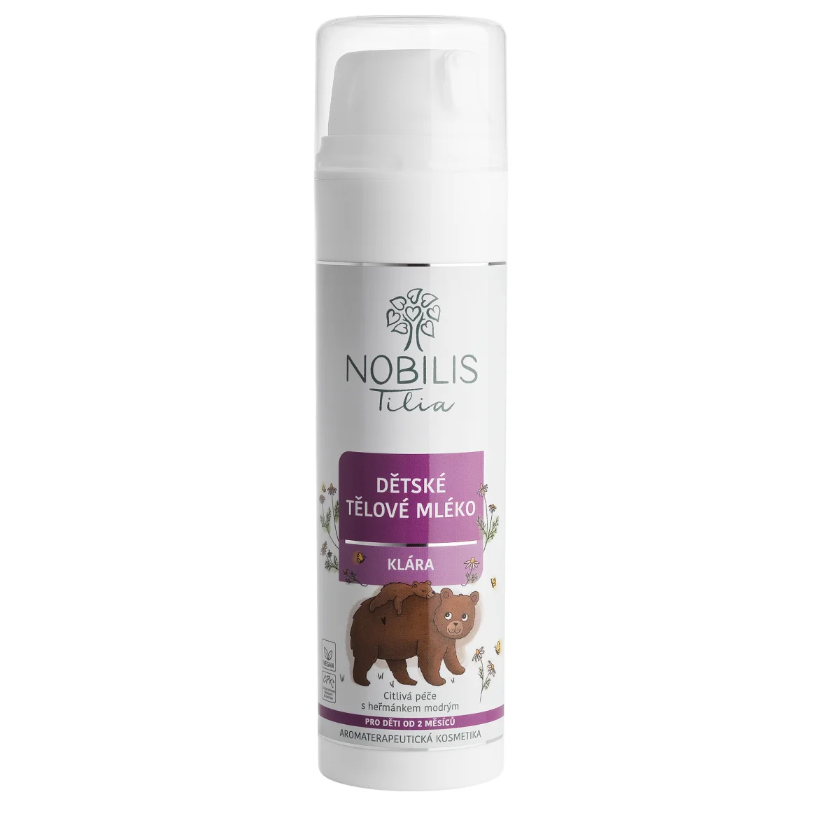 Detské telové mlieko Klára 200 ml