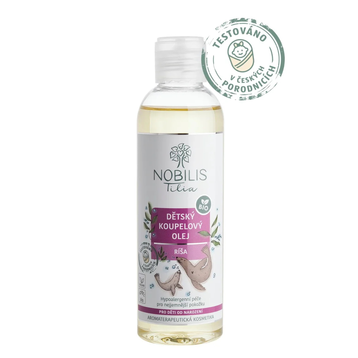Detský kúpeľový olej Ríša 200 ml