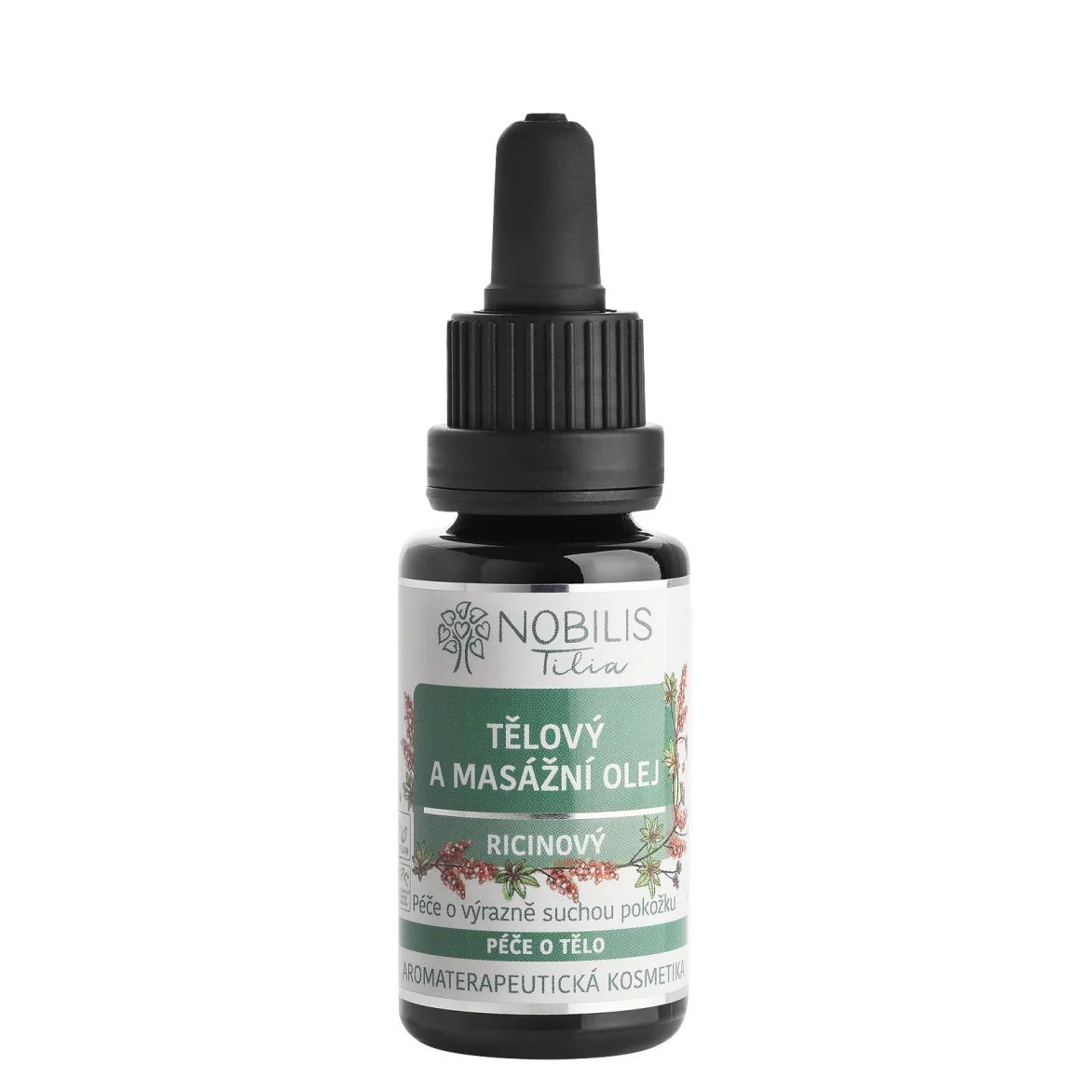 Telový a masážny olej Ricínový 20 ml