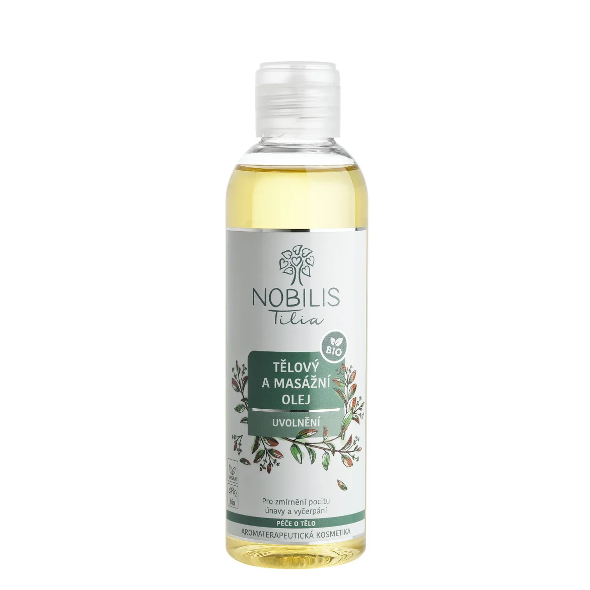 Telový a masážny olej Uvoľnenie 200 ml