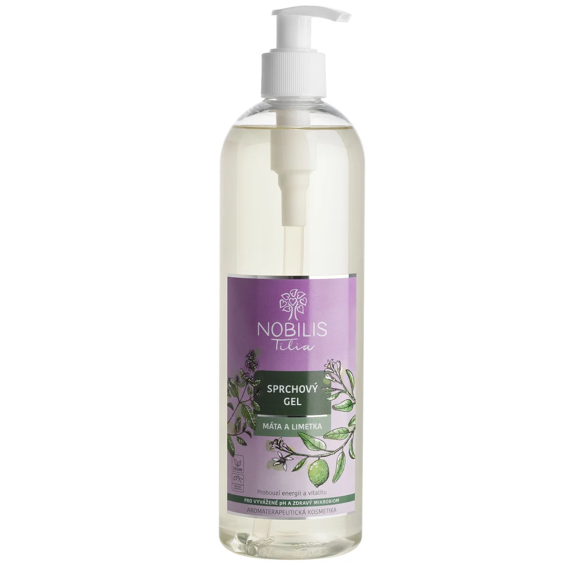 Sprchový gél Mäta a limetka 500 ml