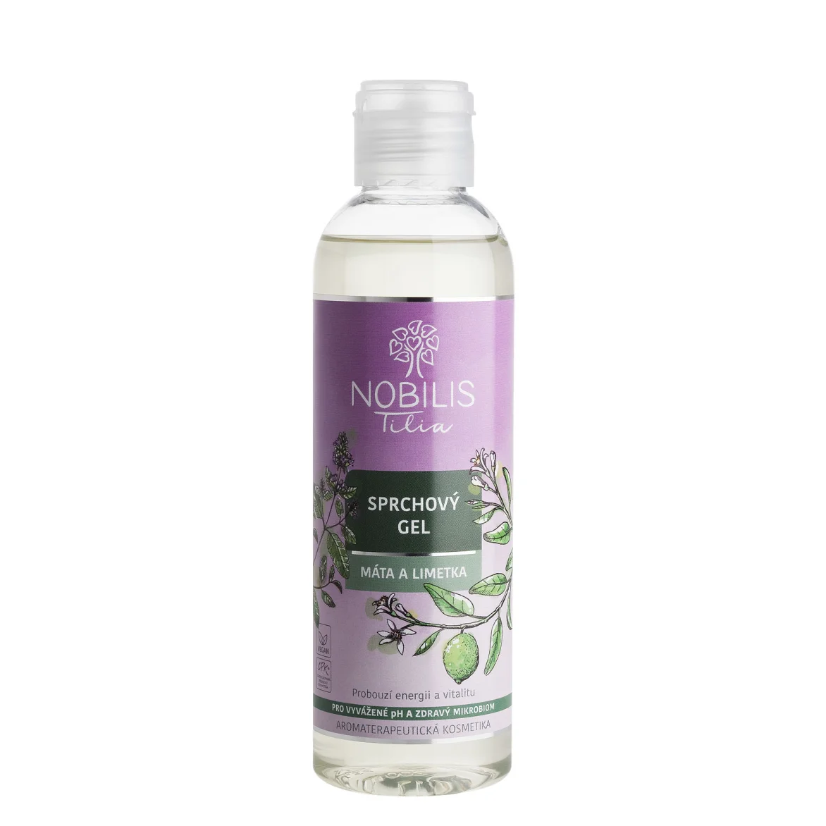 Sprchový gél Mäta a limetka 200 ml