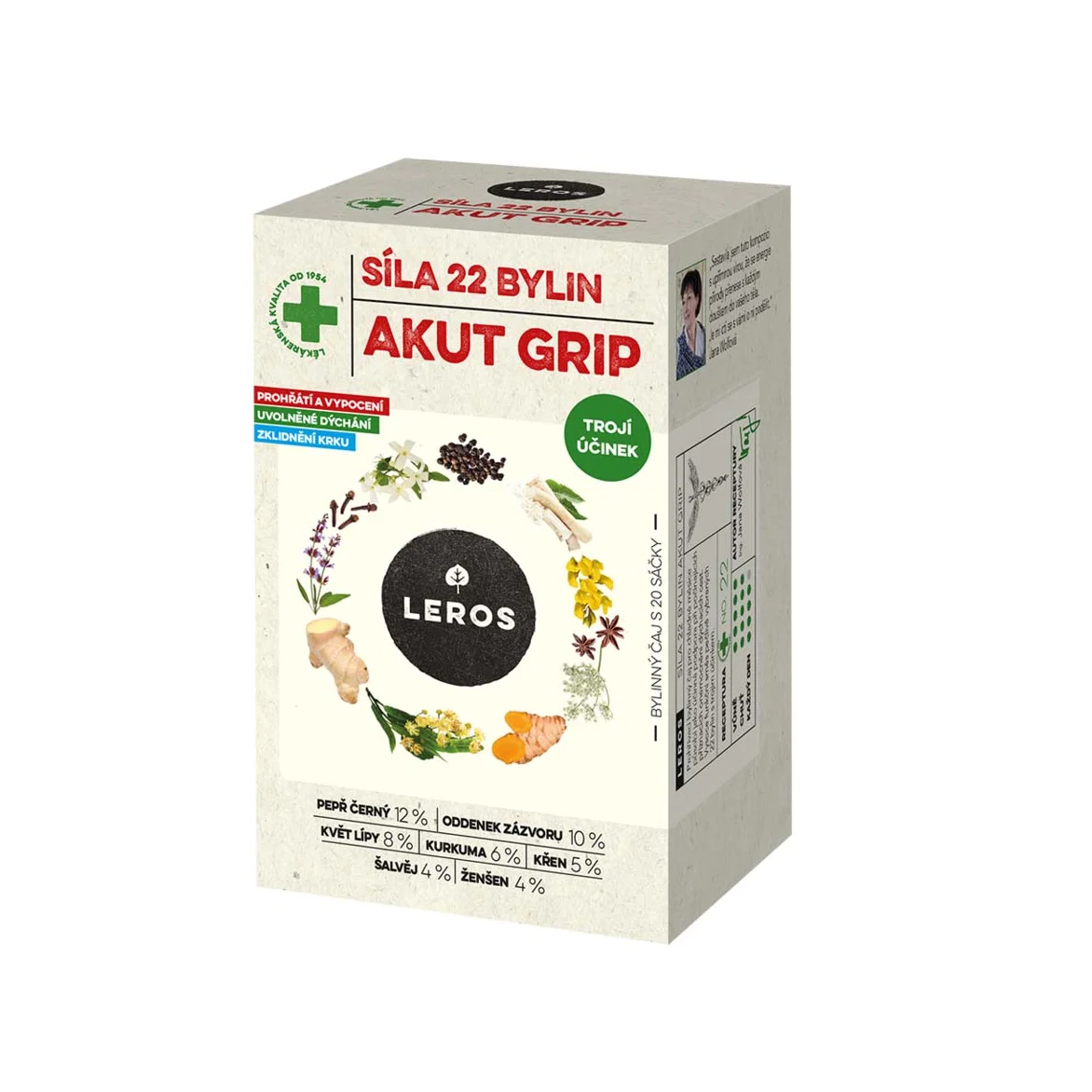 Leros Sila 22 bylín AKUT GRIP