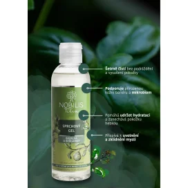 Sprchový gél Bazalka a bergamot 500 ml