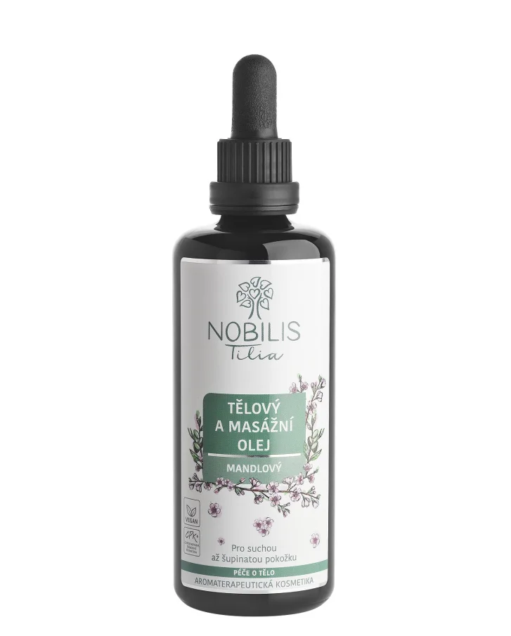 Telový a masážny olej Mandľový 100 ml