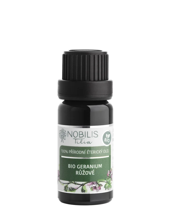 Bio Geránium ružové (bourbon) 10 ml