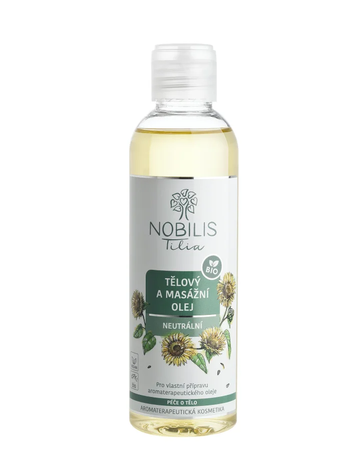 Telový a masážny olej Neutrálny 200 ml