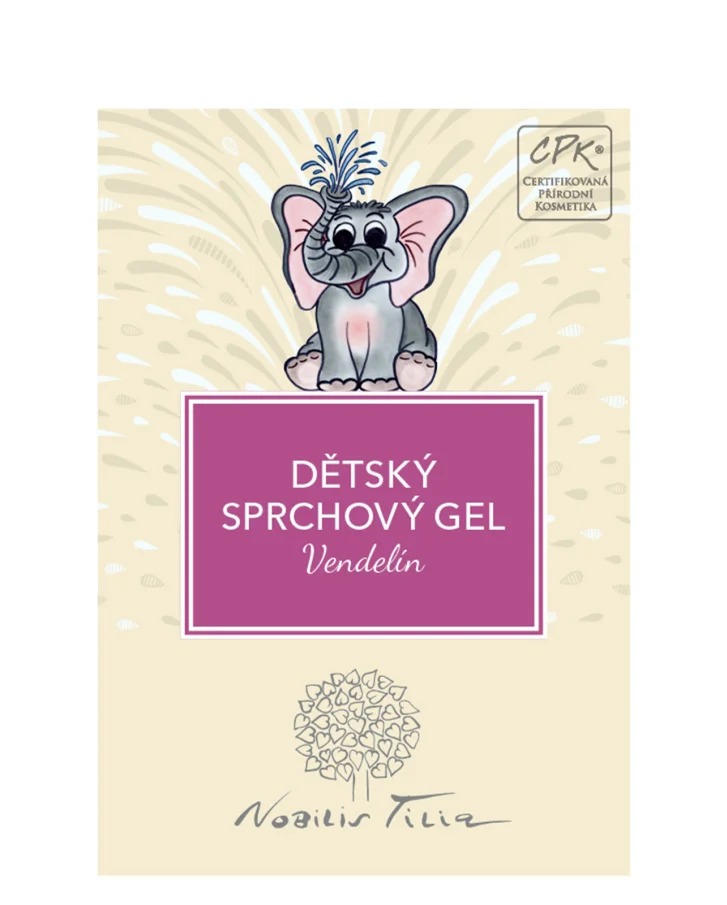 Detský sprchový gél Vendelín - vzorka sáčok
