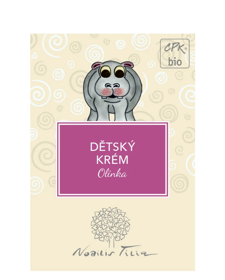 Detský krém Olinka - vzorka sáčok