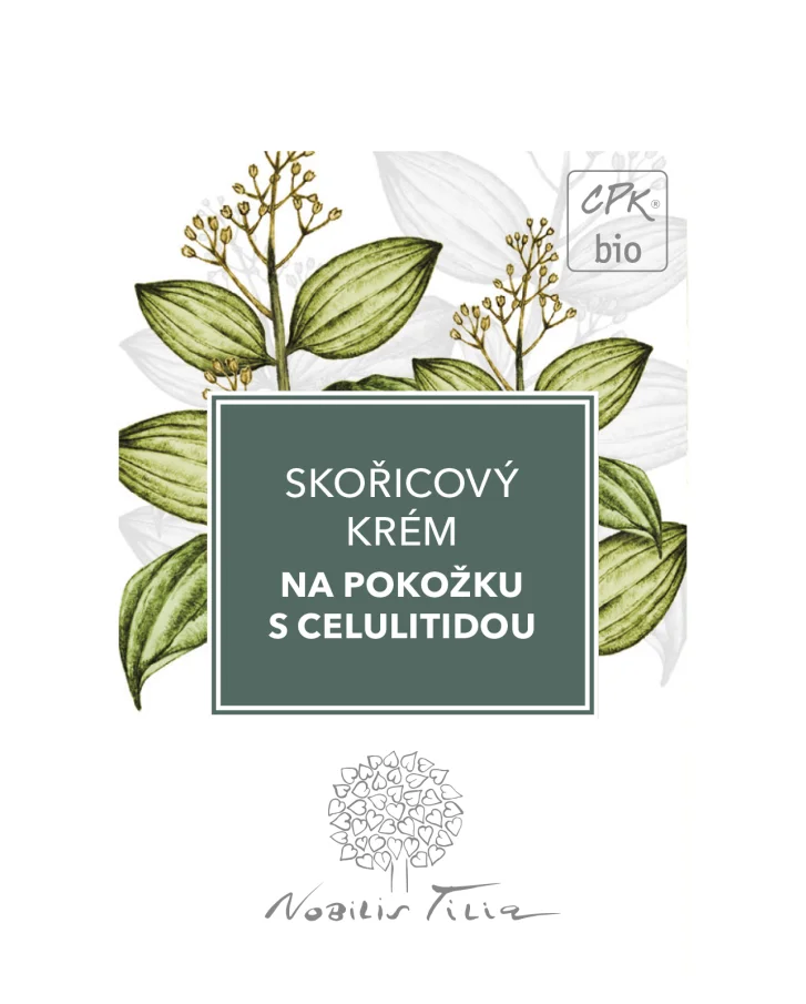 Škoricový krém na pokožku s celulitídou