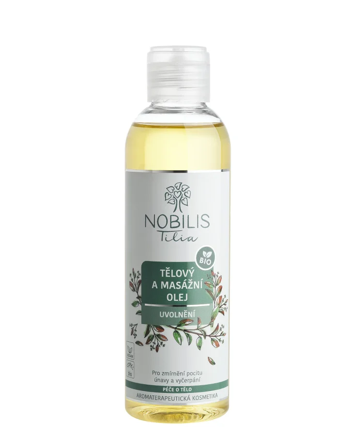 Telový a masážny olej Uvoľnenie 200 ml