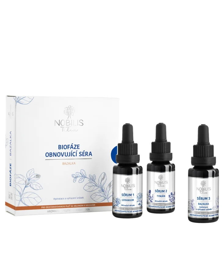Biofáza Obnovujúce séra Bazalka, 3x20 ml