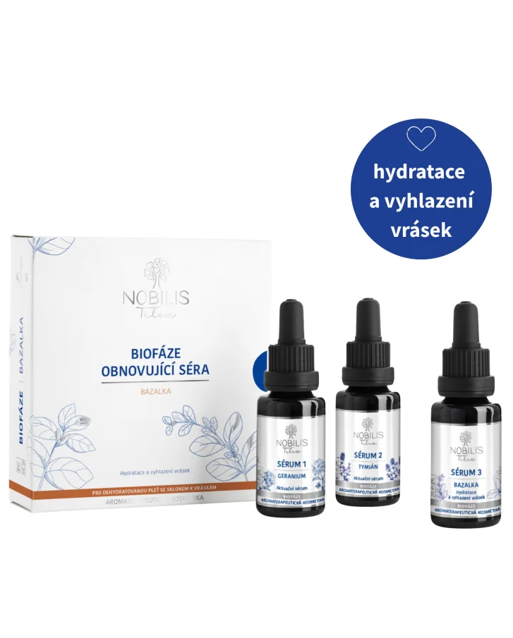 Biofáza Obnovujúce séra Bazalka, 3x20 ml