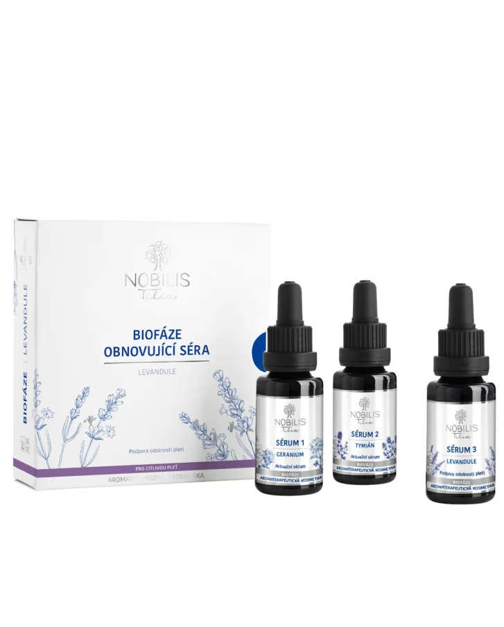 Biofáza Obnovujúce séra Levanduľa, 3x20ml