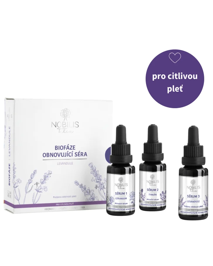 Biofáza Obnovujúce séra Levanduľa, 3x20ml