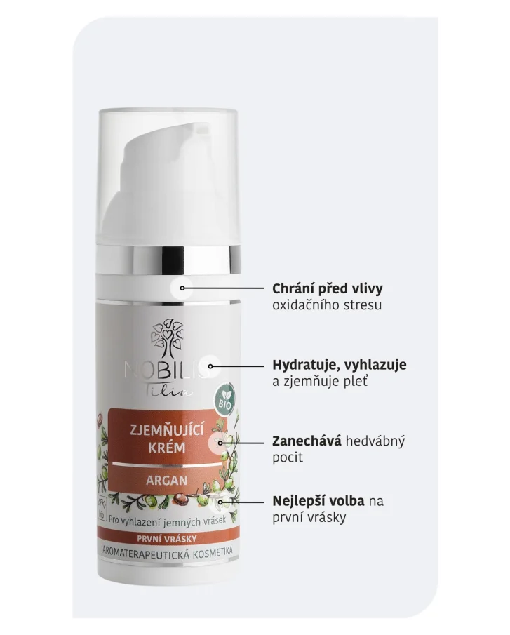 Zjemňujúci krém Argan 50 ml