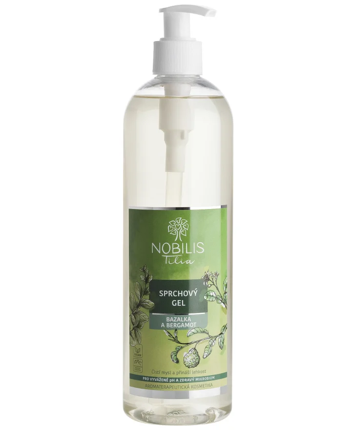 Sprchový gél Bazalka a bergamot 500 ml