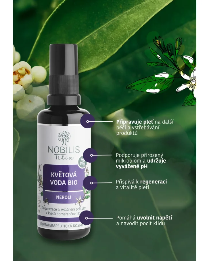 Kvetová voda BIO Neroli