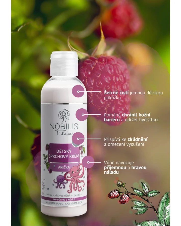 Detský sprchový krém Anička 200 ml