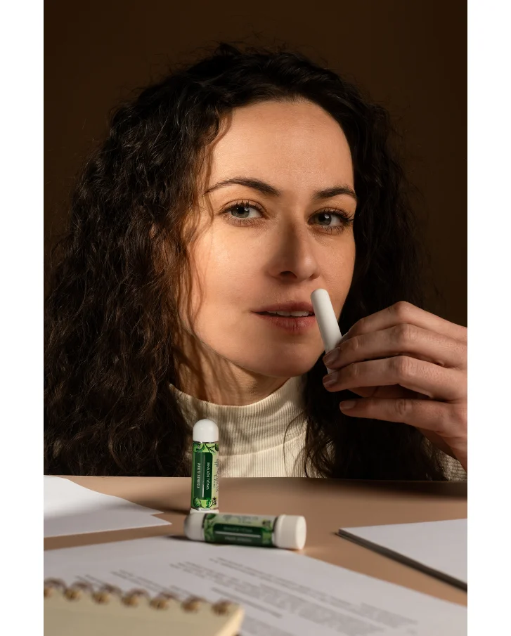 Inhalačná tyčinka proti stresu