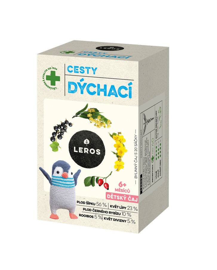 Detský čaj na dýchacie cesty