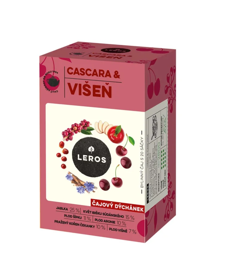 Čajová chvíľka CASCARA & VIŠEŇ