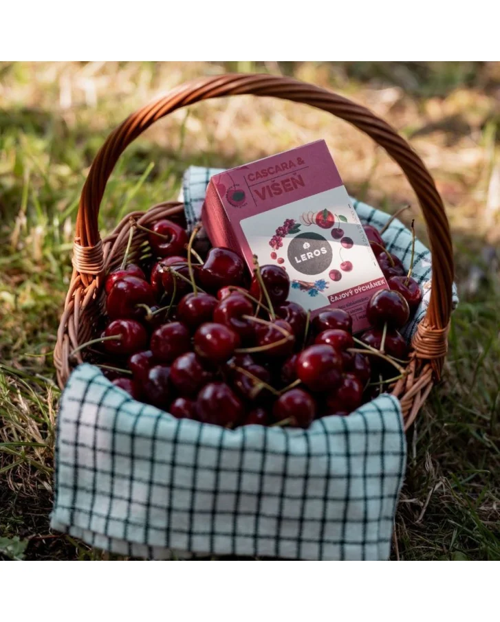 Čajová chvíľka CASCARA & VIŠEŇ