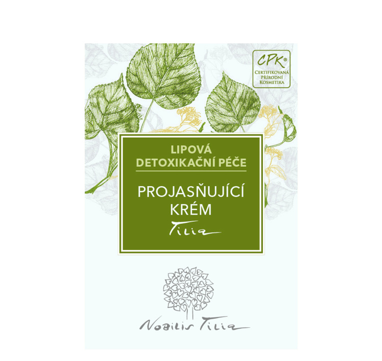 Rozjasňujúci krém Tilia - vzorka sáčok