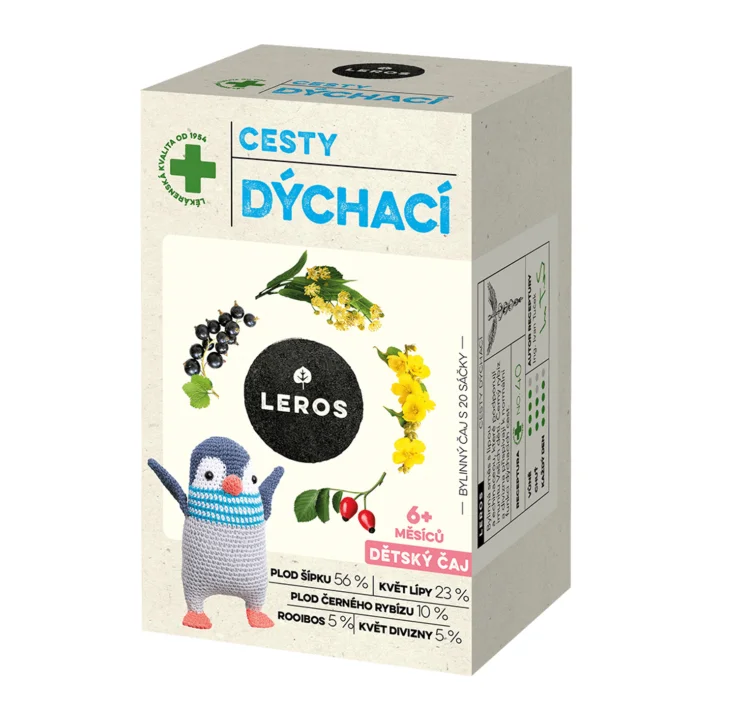 Detský čaj na dýchacie cesty