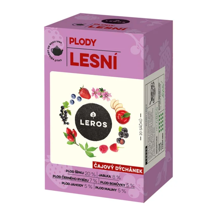 ČAJOVÁ CHVÍĽKA LESNÉ PLODY