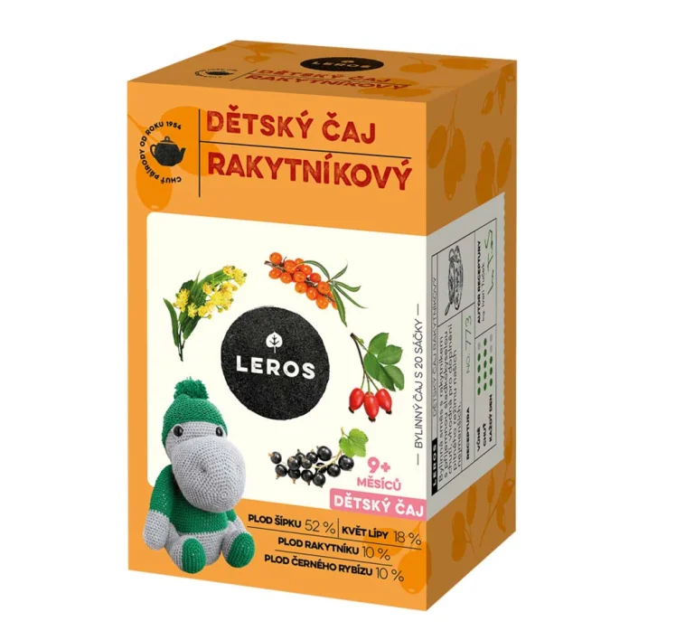 Detský čaj Rakytníkový