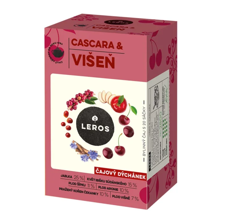 Čajová chvíľka CASCARA & VIŠEŇ